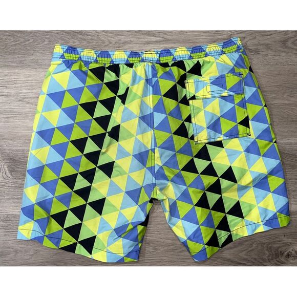 Psycho Bunny Men's Board Shorts Online Sz XXL Colorful Swim Trunks - Picture 5 of 8